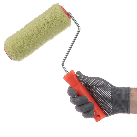 ЕРМАК Валик в сборе "полиакрил" 180мм, D40мм, ворс 18мм, ось 6мм