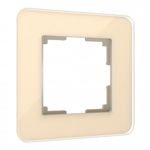 Werkel рамка СУ 1 мест. Elite (айвори, стекло) W0012443 a057882