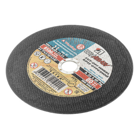 Круг отрезной по металлу, 180 х 2.5 х 22 мм "Луга"