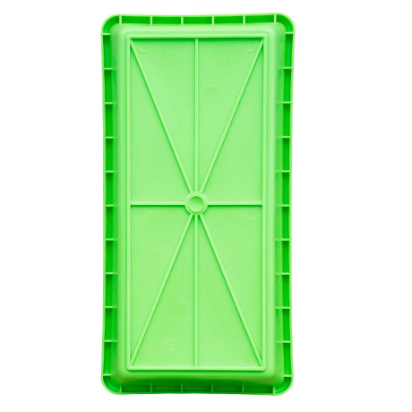 Ящик для рассады САДОВИТА №4 400*200*90 мм (20/960) САЛАТОВЫЙ