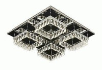 LEEK люстра св/д 60W(5100lm) 3К-4K-6K d500x500x130 CORSO 010