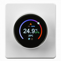 KRANZ MIELE ROUND мех. терморегулятор (термостат) СУ Wi-Fi перламутр KR-78-0728-1