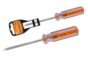 TDM Гранит отвертка (+) крестовая тип PH3x200, прозрачная рукоятка, углеродистая сталь SQ1006-2107