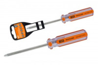 TDM Гранит отвертка (+) крестовая тип PH3x200, прозрачная рукоятка, углеродистая сталь SQ1006-2107