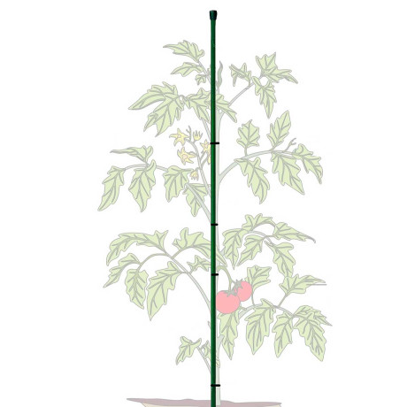 Колышки 2м труба 10мм САДОВИТА  (комплект 10шт)