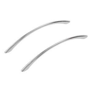 Ручка-скоба мебельная мет 128 A204-128 CP хром  2шт (цена за пару (40,400) StahlBuro