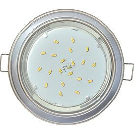 Ecola GX53 H4 св-к  2 цв.Жемчуг-серебро-жемчуг 38x106 FT53H4ECB (10!)