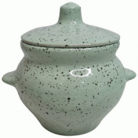 Горшок д/жаркого 0,5л 10,5*10см с ручками керамика гармония (крат.18!!!) 109523 Борисовская керамика