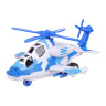 ИГРОЛЕНД Игрушка в виде вертолета "Военная операция", свет, звук, инерц., ABS, 20х12х8,2 см, 2 диз.