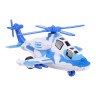 ИГРОЛЕНД Игрушка в виде вертолета "Военная операция", свет, звук, инерц., ABS, 20х12х8,2 см, 2 диз.