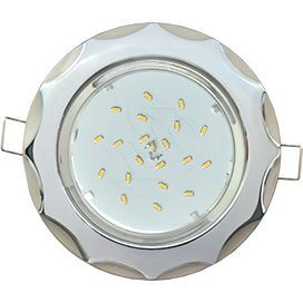 Ecola GX53 H4 св-к "Звезда" Хром-Жемчуг 38x116 FX81H4ECB (10!)