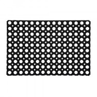 Коврик придверный грязесборный 40*60см, h=1,2см, ячеистый, резина 20096 Vortex