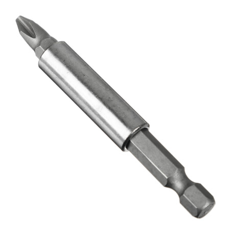 ЕРМАК Биты с держателем, 15 шт., в пласт. кейсе, 25 мм, PH0, 1, 2, 3, PZ0, 1, 2, 3 , SL5, 6, 7, T10