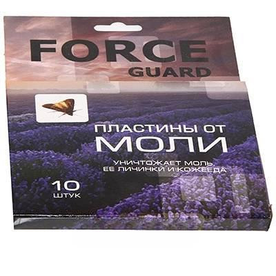 Антимоль пластины FORCE 10 шт
