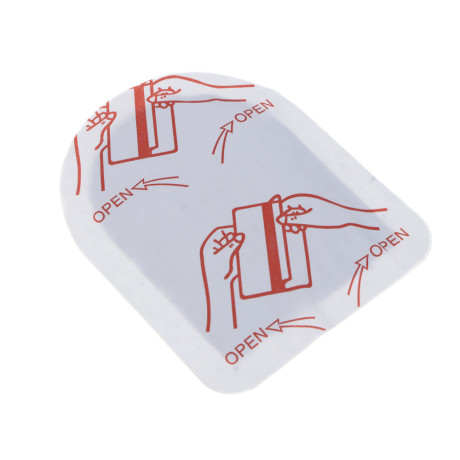 Грелки для ног, самонагревающиеся, самоклеящиеся, 2шт, 9,5х7см, PE, соль