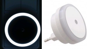 СТАРТ ночник NL 4LED 1W 4200K "Круг" 220V, фотосенсор 65x65x50