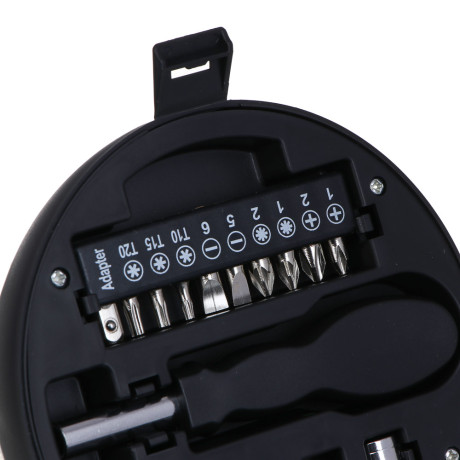 РОКОТ Набор подарочный: 4 головки, 10 бит, отвертка под биты, нож, 4 отвертки для точных работ