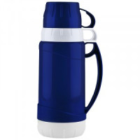 Термос VALENTE 1,8л стеклянная колба с 2-ми стенками пластик.корпус упак-пакет 106037 Mallony