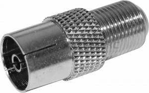 Переходник гн.F - гн.TV REXANT цена за шт (20!), 05-4301