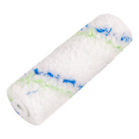 Мини-валик сменный &quot;Водные краски&quot;, 110 мм, ворс 12 мм, D 16 мм, D ручки 6 мм, полиэстер Сибртех