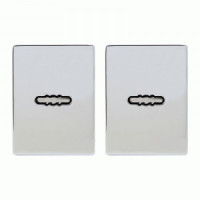 Накладка для сув/м (пара) БУЛАТ НДС 02.04 ФЕРОНА хром (10,100)