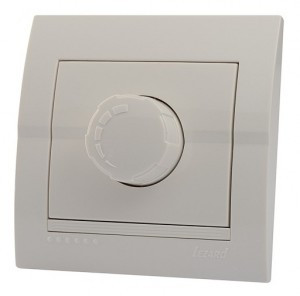 Lezard DERIY диммер, 16А 800 Вт бел.