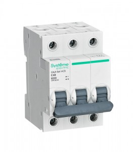 Systeme electric City9 автоматический выкл. 3P 40А 6кА х-ка C C9F36340