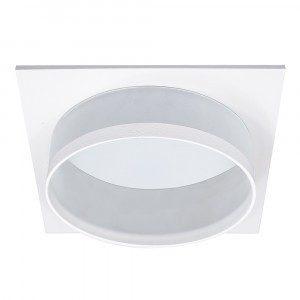 Feron cв-к встр. GX70 IP20 белый квадрат 140х55 DL701 51095