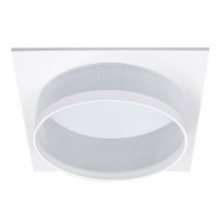 Feron cв-к встр. GX70 IP20 белый квадрат 140х55 DL701 51095