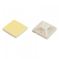 General Площадка самоклеющаяся 30х30 под хомуты белая (уп.100шт, цена за уп.) GNC-30-30-W 475323