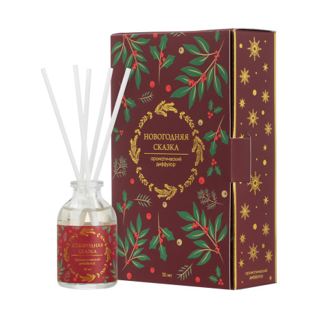 NEW GALAXY Ароматизатор-диффузор открытка 30 мл, новогодняя сказка
