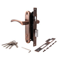Замок врез 1223/60-АС AVERS (медь) с ручками \20