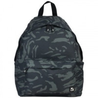 Рюкзак BRAUBERG, универс., сити-формат, серый, &quot;Камуфляж&quot;, 20л., 41х32х14см 225367