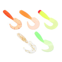 AZOR FISHING Приманка мягкая K.Good , силикон, 4см, 15шт. в уп, 5 цветов