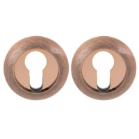 Накладка под цилиндр AVERS DP-C-12-AC  медь (1пара) Россия  \10