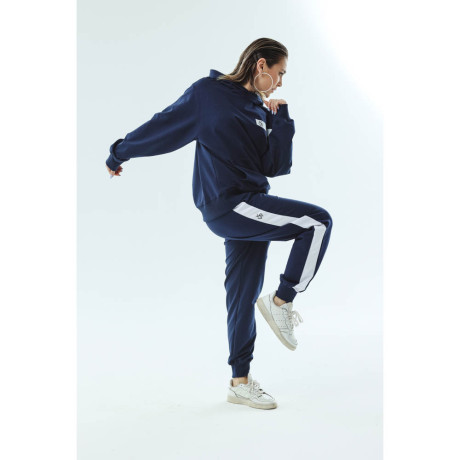 BY KRL Брюки женские, хлопок / синтетические волокна, цвет темно-синий, размер S