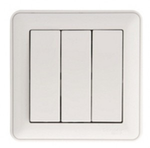 Systeme Electric W59 выкл. СУ 3 кл. 10А бел. (пл.осн.) ВС0510-351-18 (10!)