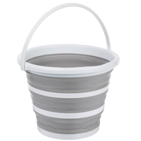 Ведро для уборки, складное, 10 л, полипропилен, термопластичная резина