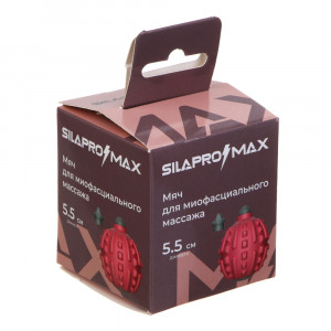 SILAPRO MAX Мяч для миофасциального массажа, d5,5см, TPR, розовый