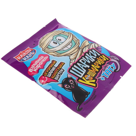 Взрывная карамель с игрушкой и татуировкой "ШАРИКИ-КОШМАРИКИ" 1г