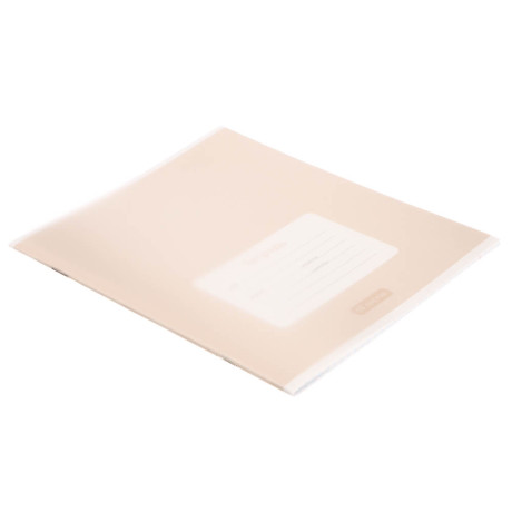 Тетрадь школьная 18л. в клетку ClipStudio, БЕЛЫЕ ЛИСТЫ, обл. пластик, скрепка