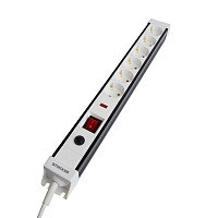 Stekker сетевой фильтр (удл.) ПВС 3x1 6роз. (земля) белый 1,8м 16А HM22-61-02 Techno 50150