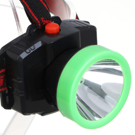 РОКОТ Фонарь налобный, 1 LED, 1 режим, 3хАА, 78х68х64 мм