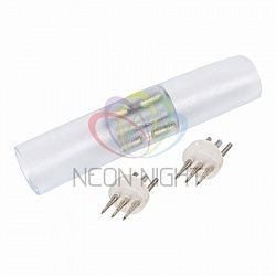 "Муфта соедин. д/дюралайта 2W d=10мм, 10шт/уп, цена за шт 124-113 Neon Night