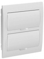 IEK GENERICA бокс (корпус) пластик ЩРВ-П-24 мод. встраив, белая дверца, IP41 MKP13-V-24-41-K01-G