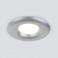 Elektrostandard св-к встр. 123 MR16 GU10 max 50W  96х96х25 серебро алюм. a053356