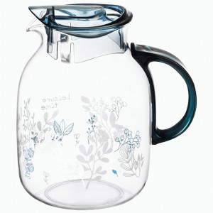 Кувшин 2000мл, боросилик.стекло, ручка пластик, La Caffetteria 910138 Mallony