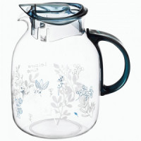 Кувшин 2000мл, боросилик.стекло, ручка пластик, La Caffetteria 910138 Mallony