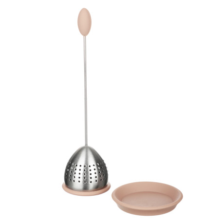 SATOSHI Ситечко для заваривания 17х4,5см с подставкой, нерж.сталь