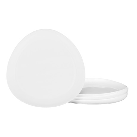 MILLIMI Набор столовой посуды 13 пр., треугольный, опаловое стекло